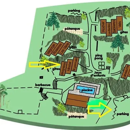 Maison De Dans Les Hauteurs De Salavas